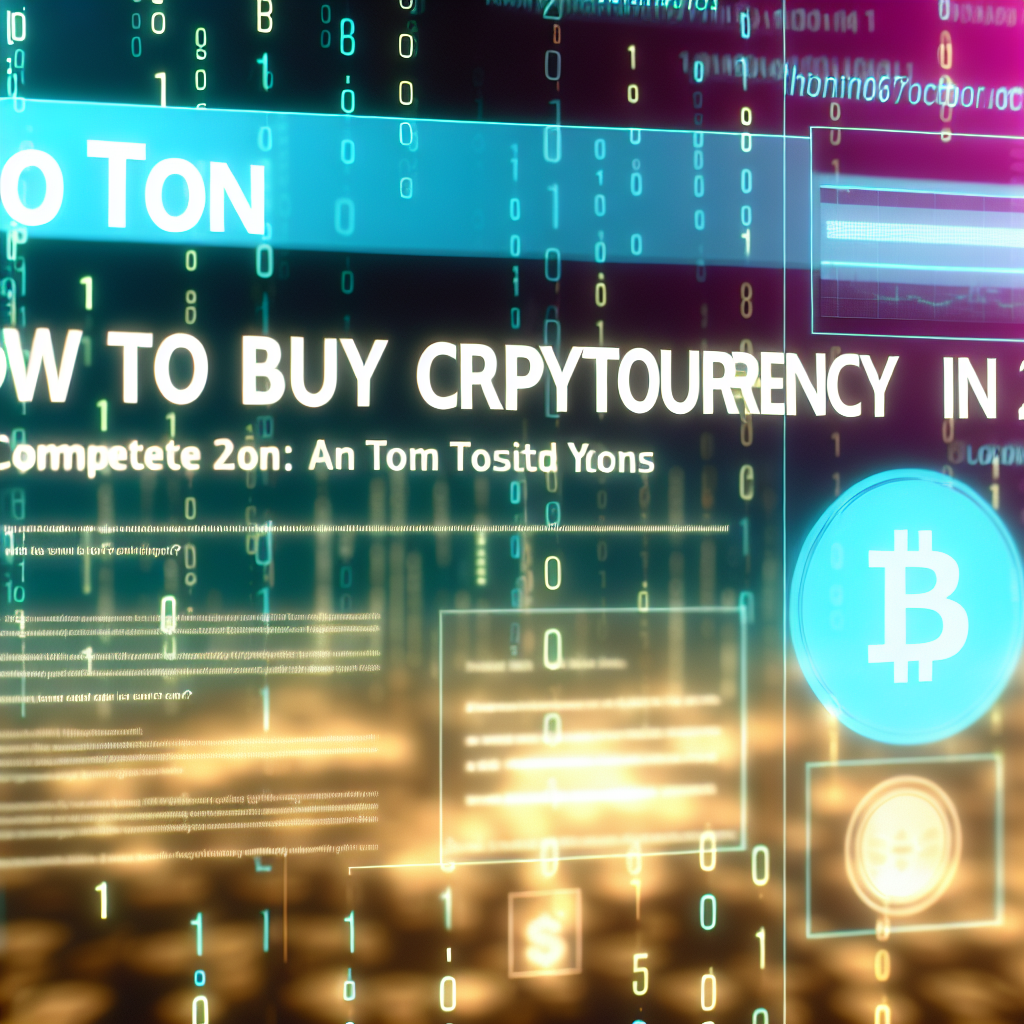How to Buy TON Cryptocurrency in 2026: A Complete Guide