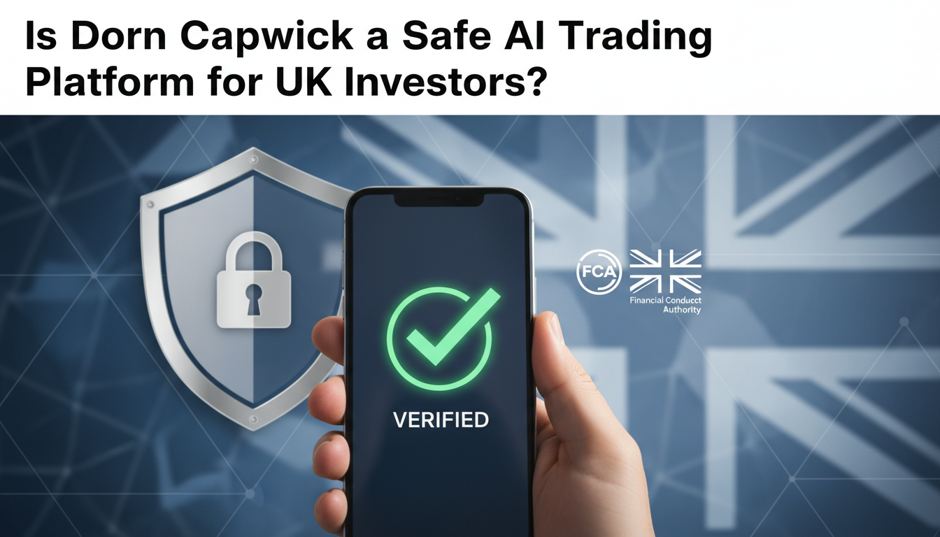 Symbols of security such as a padlock and shield, with a smartphone displaying a 2FA prompt, and a British flag or FCA emblem in the background.