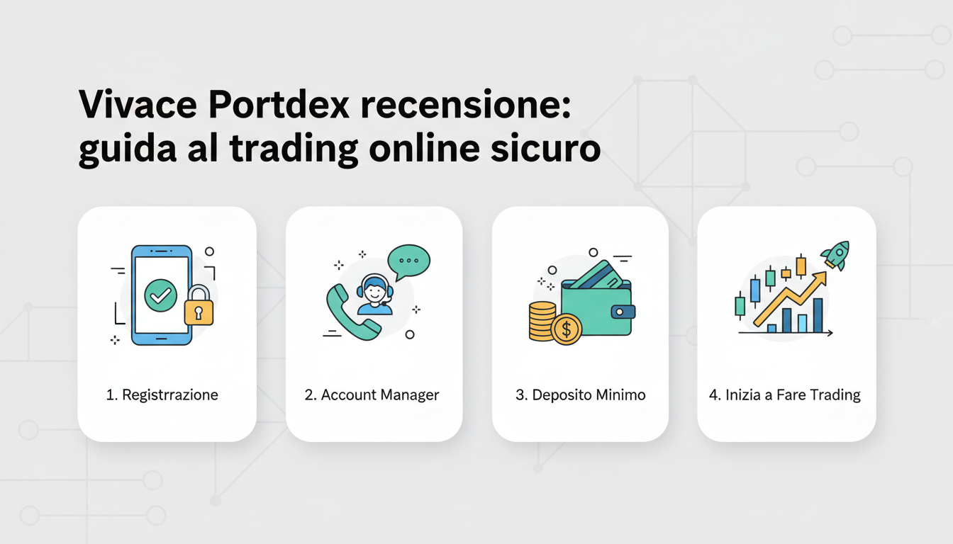 Illustration of the Vivace Portdex registration and trading process.
