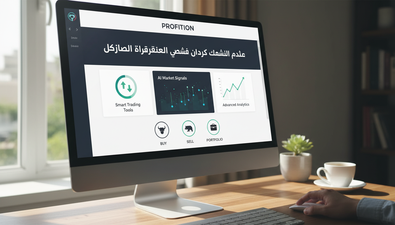 A user-friendly trading dashboard featuring AI signals and market analysis.